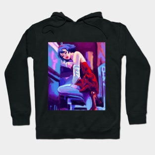 Perfect Blue 90s Anime Poster Fanart Hoodie